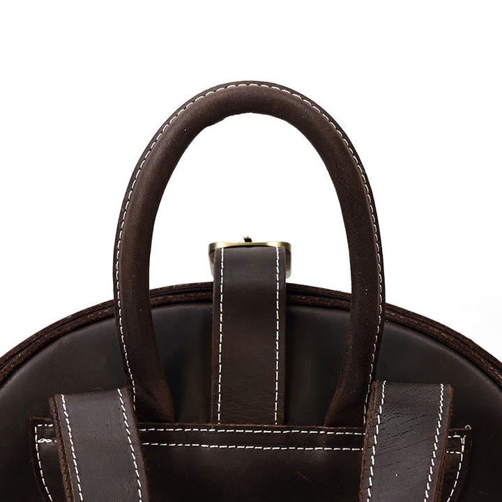 Sac à dos en cuir style coccinelle pour femmes