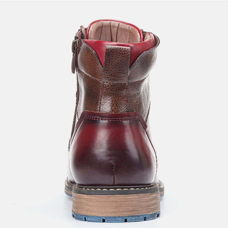 Aaron | Bottes Oxford en cuir haut de gamme fabriquées à la main