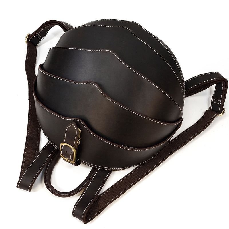 Sac à dos en cuir style coccinelle pour femmes