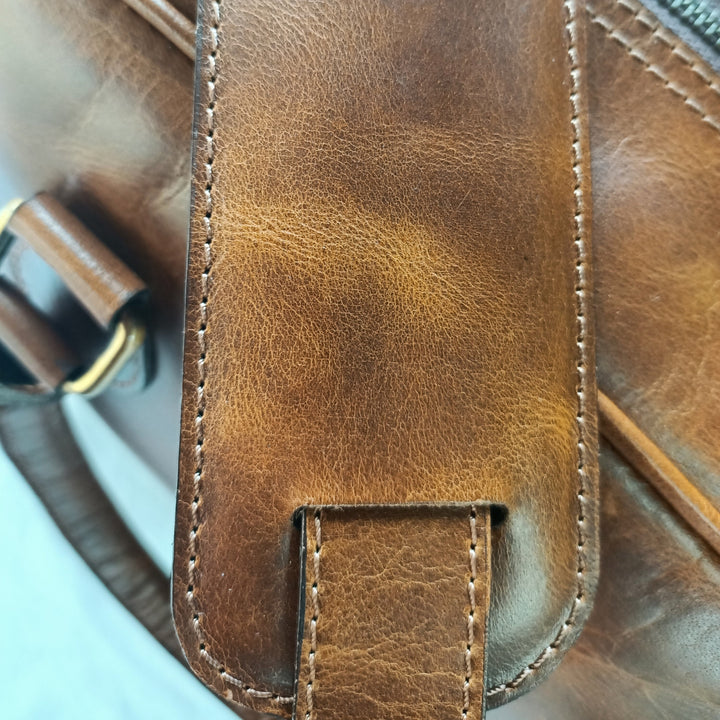 Sac de voyage mini pour femmes en cuir Hunter scintillant