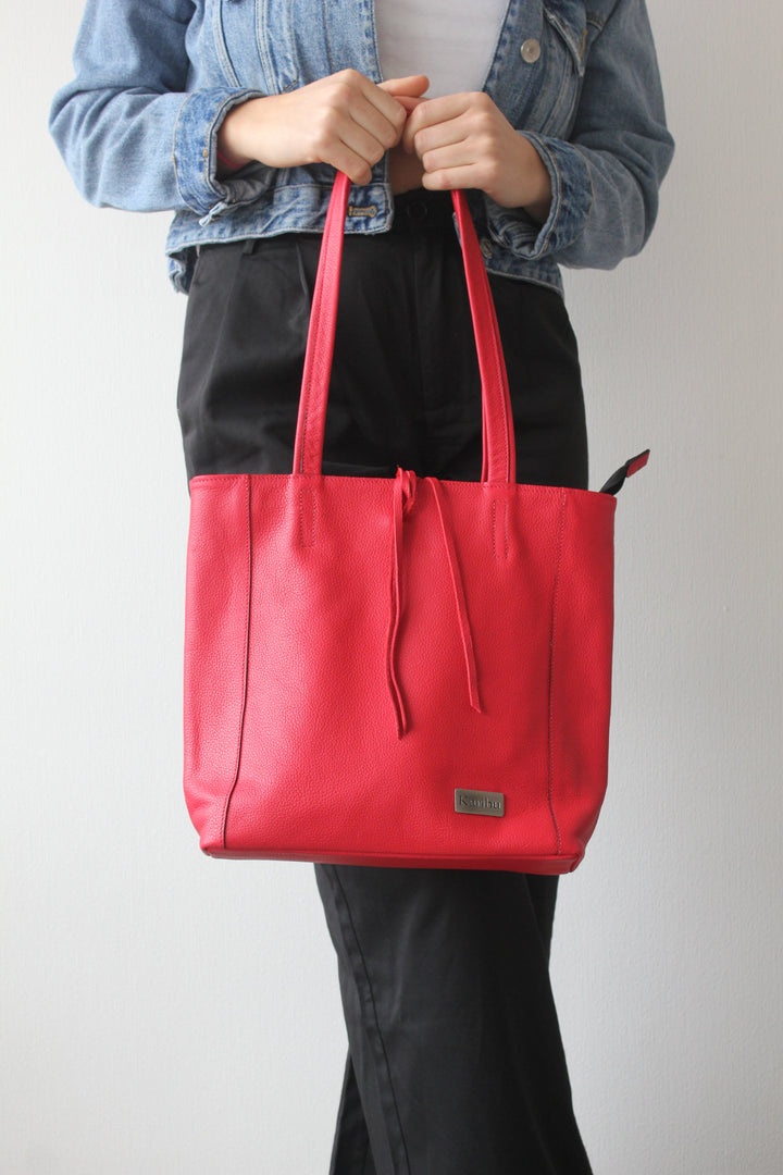 Portefeuille rouge style Florence