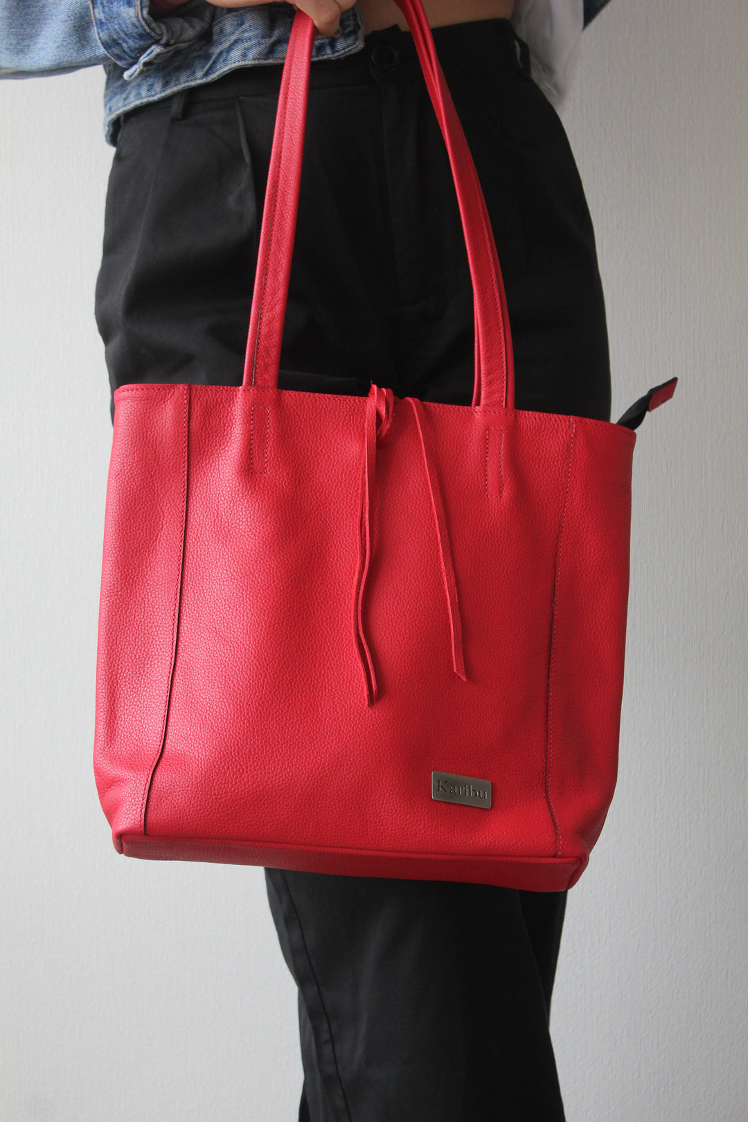 Portefeuille rouge style Florence