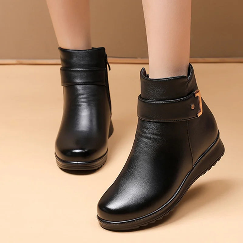 Zaffy | Bottes en Cuir Confort