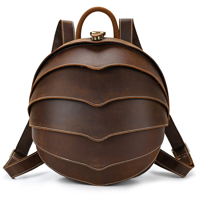 Sac à dos en cuir style coccinelle pour femmes
