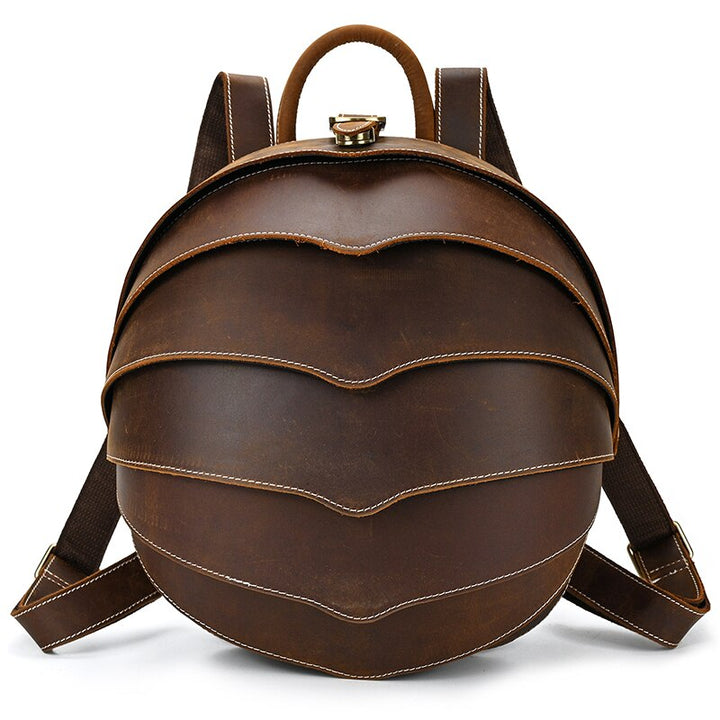 Sac à dos en cuir style coccinelle pour femmes