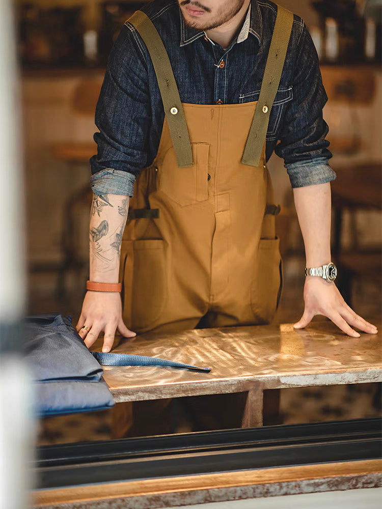 Benoît™ | Salopette atelier rustique