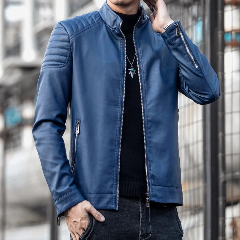 Veste en cuir de première qualité