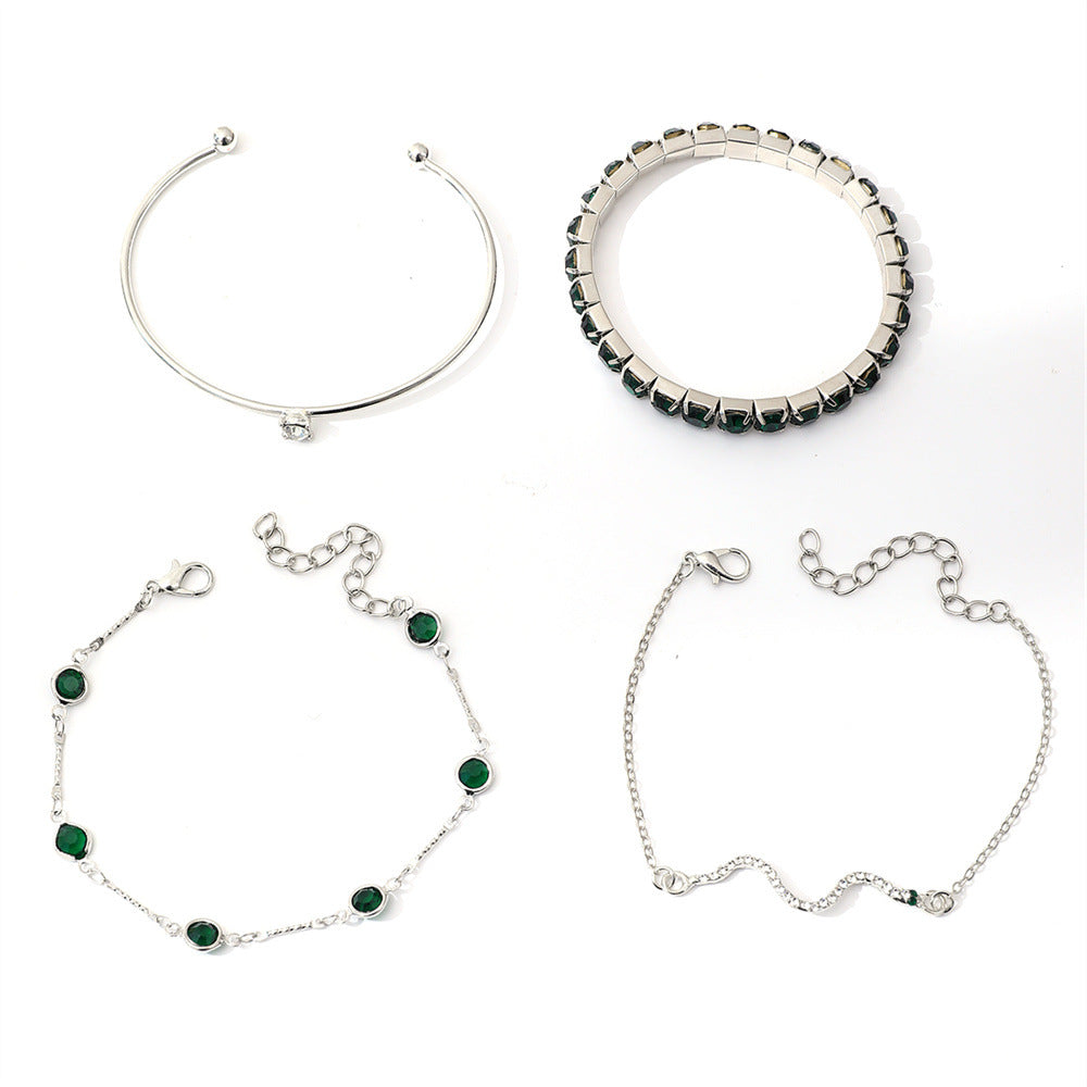 Ensemble de Bracelets Sorina Feldwyn | Or Blanc