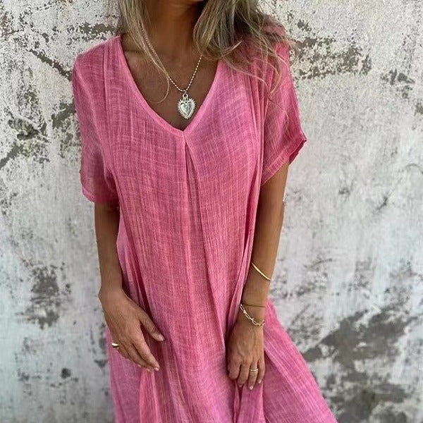 Lottie™ | Robe Décontractée Élégante à Décolleté en V