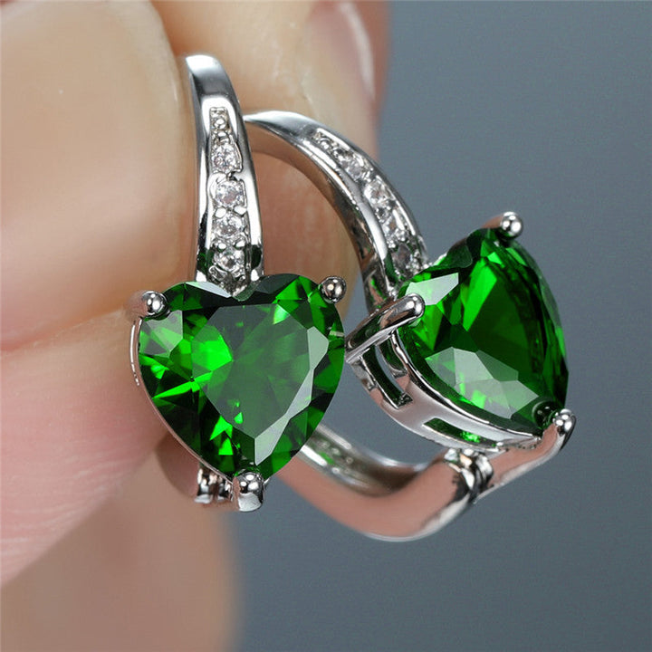Boucles d'oreilles Lunara Greystelle | Or blanc