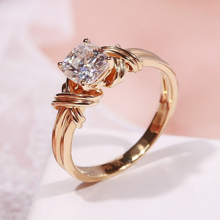 Bague Énonciatrice à Nœuds | Or