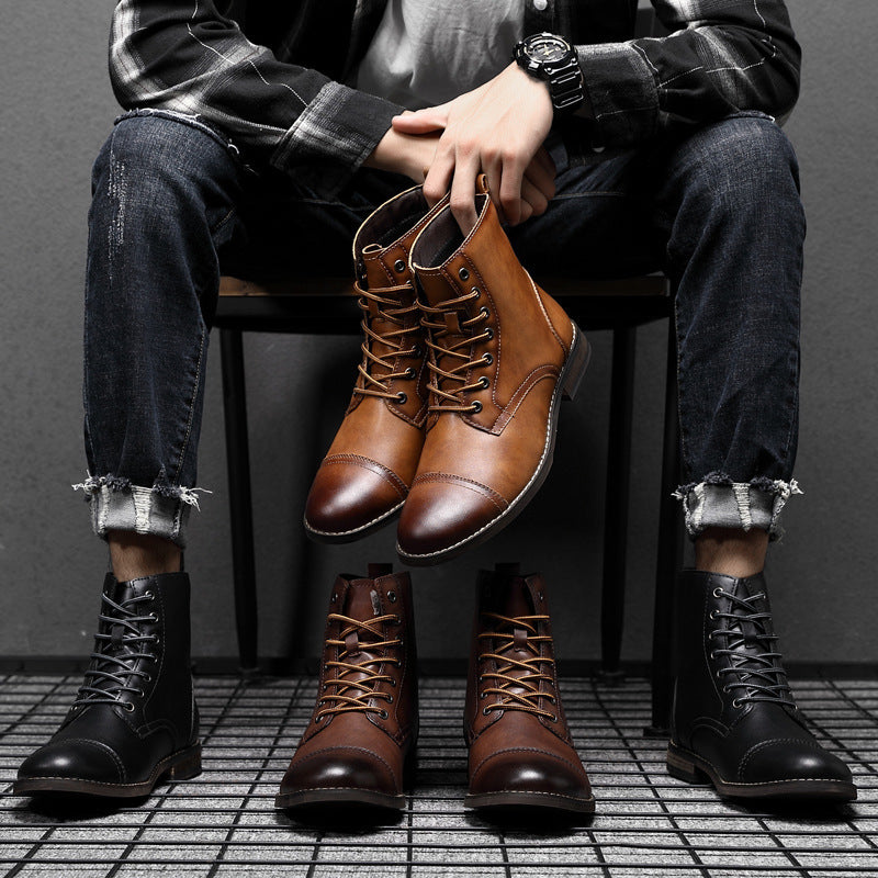 Jean™ | Bottes Élégantes en Cuir pour Homme