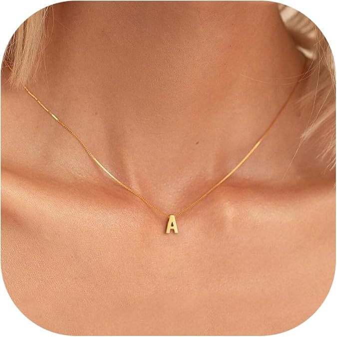 Collier initial en lettre d'amour | Or