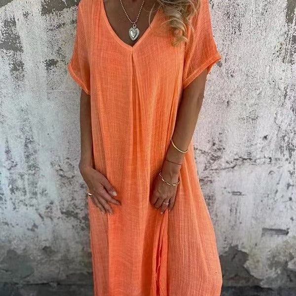 Lottie™ | Robe Décontractée Élégante à Décolleté en V