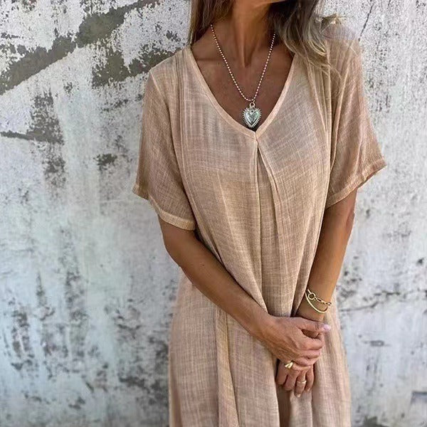 Lottie™ | Robe Décontractée Élégante à Décolleté en V