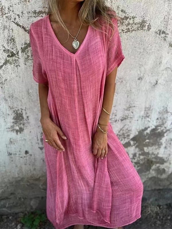 Lottie™ | Robe Décontractée Élégante à Décolleté en V