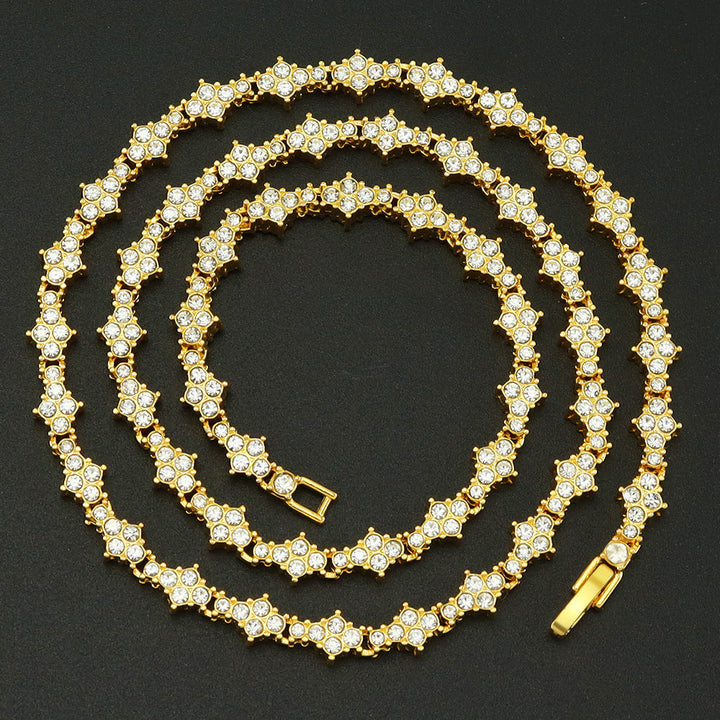 Collier de Tennis Classique en Or