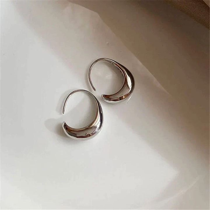 Boucles d'oreilles de luxe en or et argent