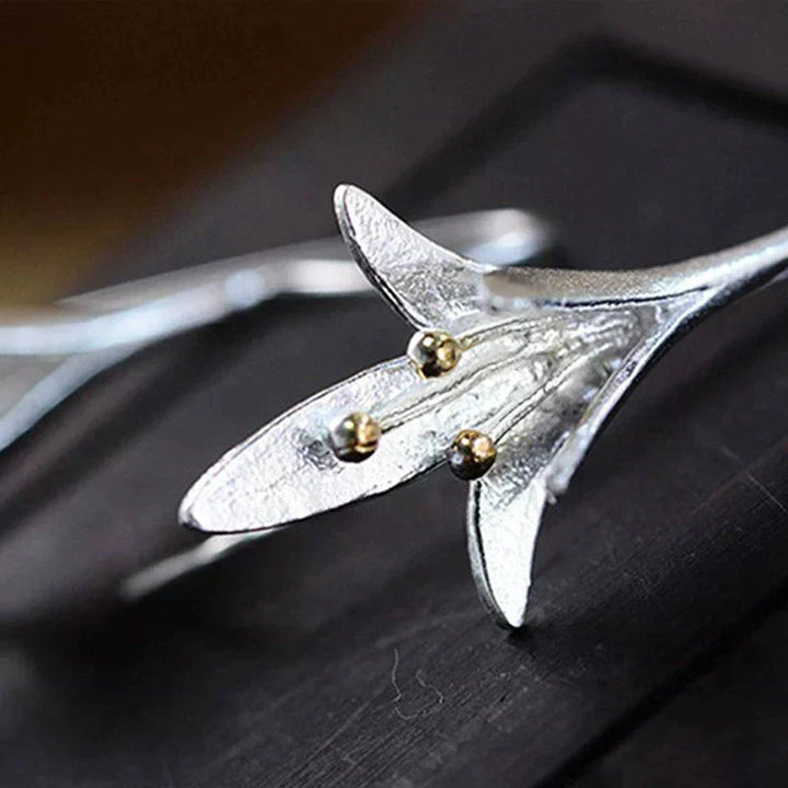 Lucia™ | Boucles d'oreilles Fleurs Élégantes en Argent