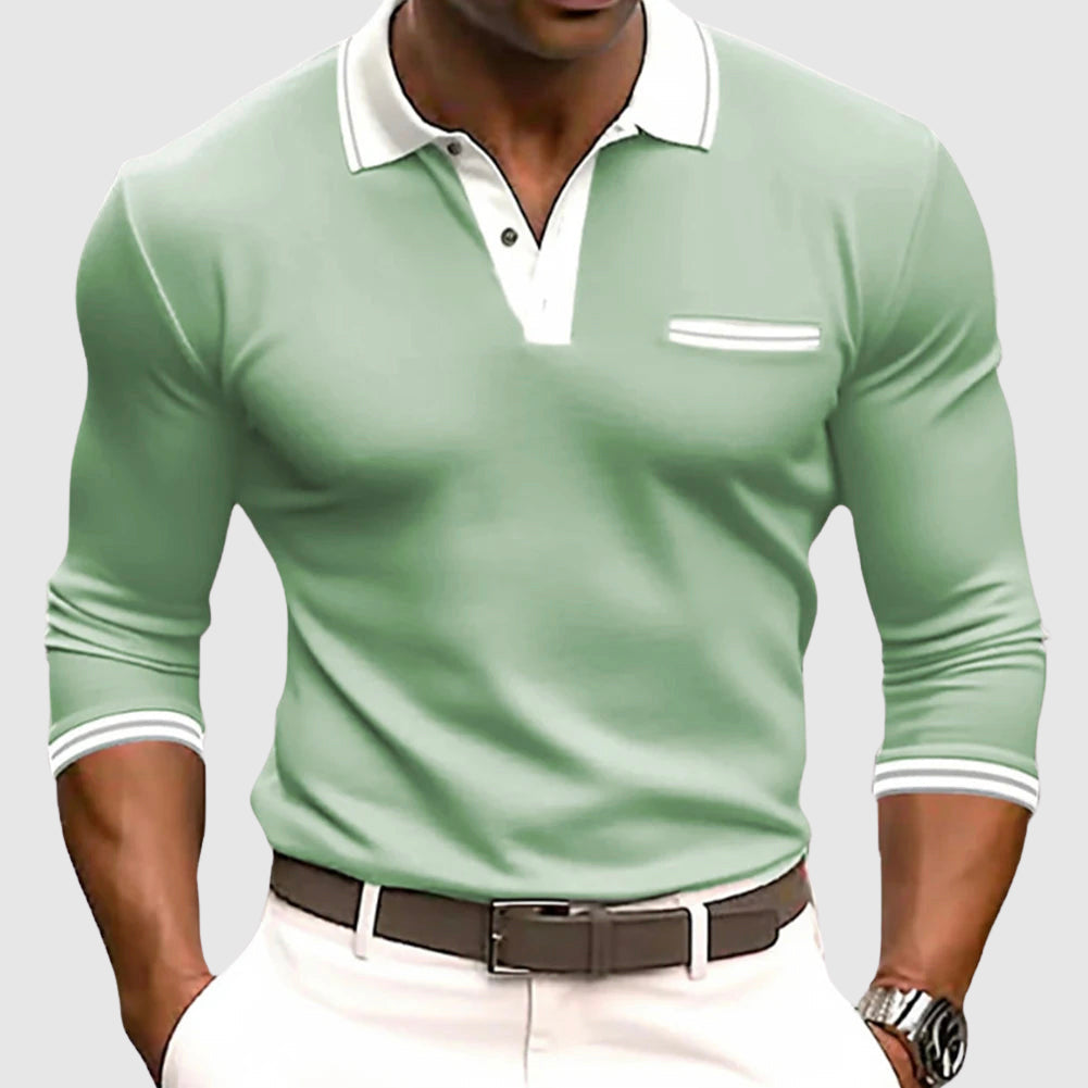 Savrani™ | Chemise avec des détails élégants en contraste