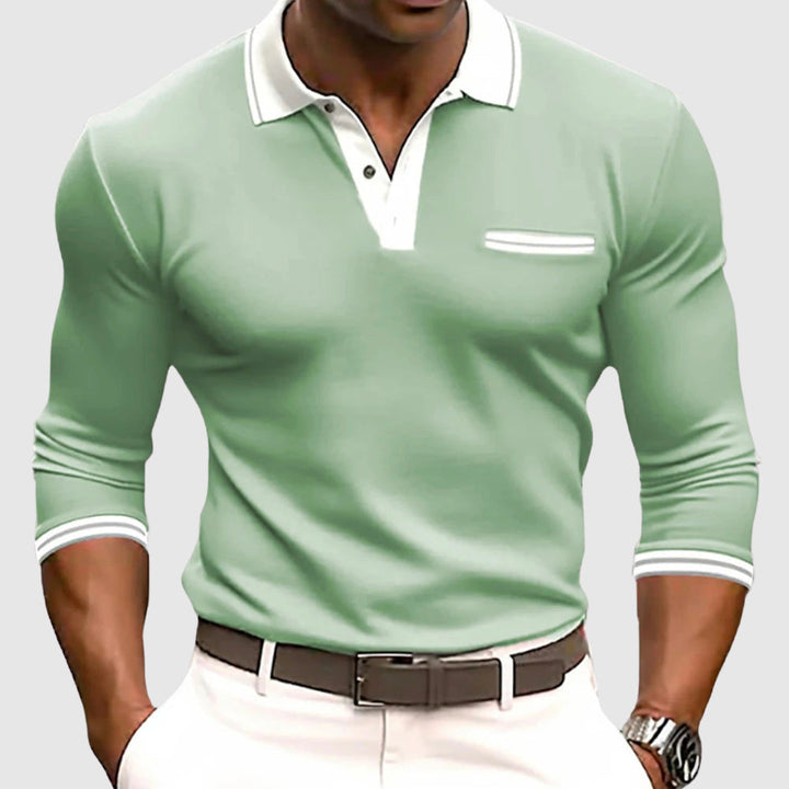 Savrani™ | Chemise avec des détails élégants en contraste
