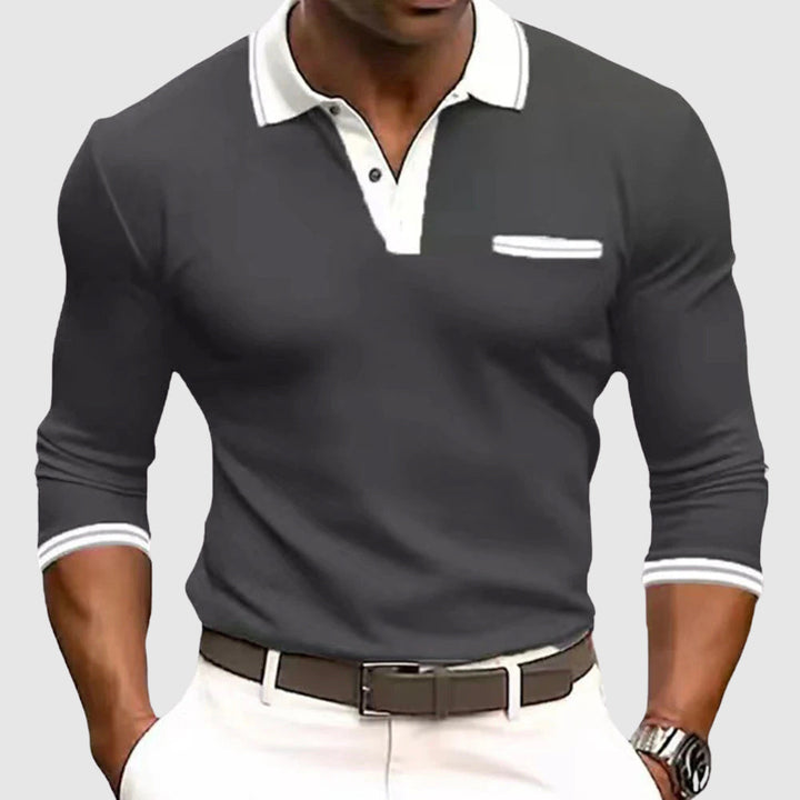 Savrani™ | Chemise avec des détails élégants en contraste