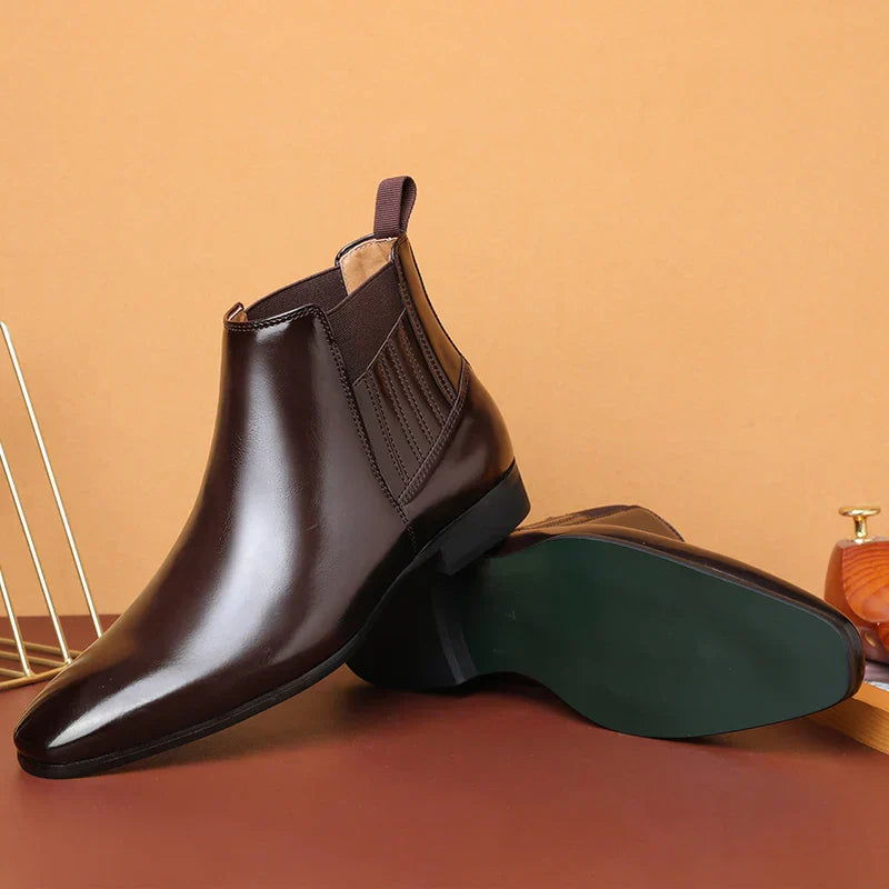 Henry | Bottines en simili cuir