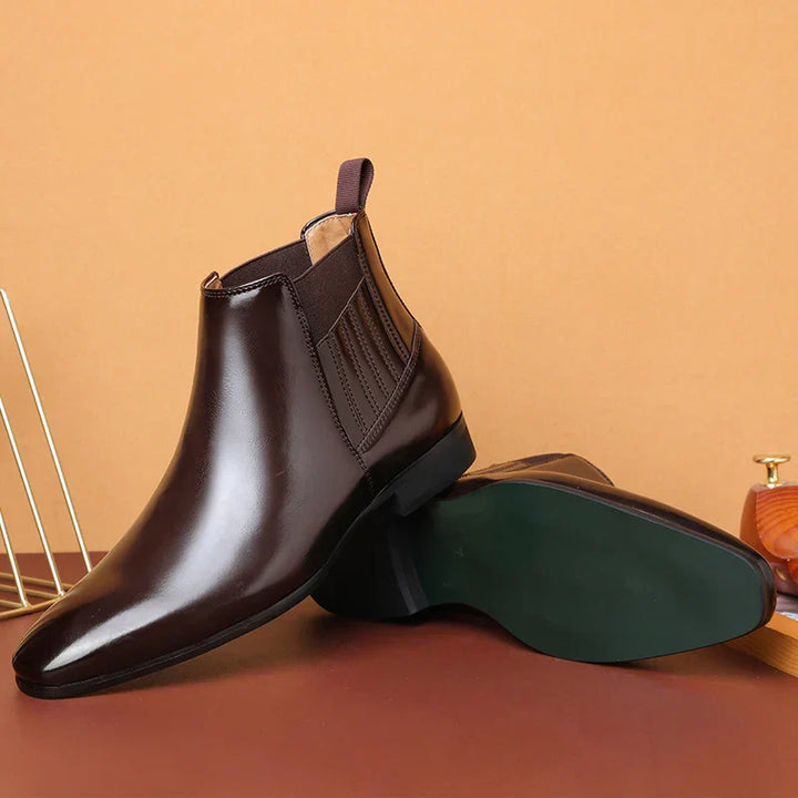 Henry | Bottines en simili cuir