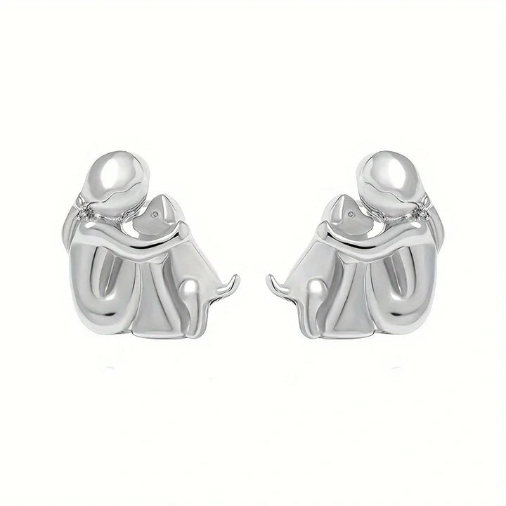 NOA | BOUCLES D'OREILLES EN ÉTREINTE DE CHIEN