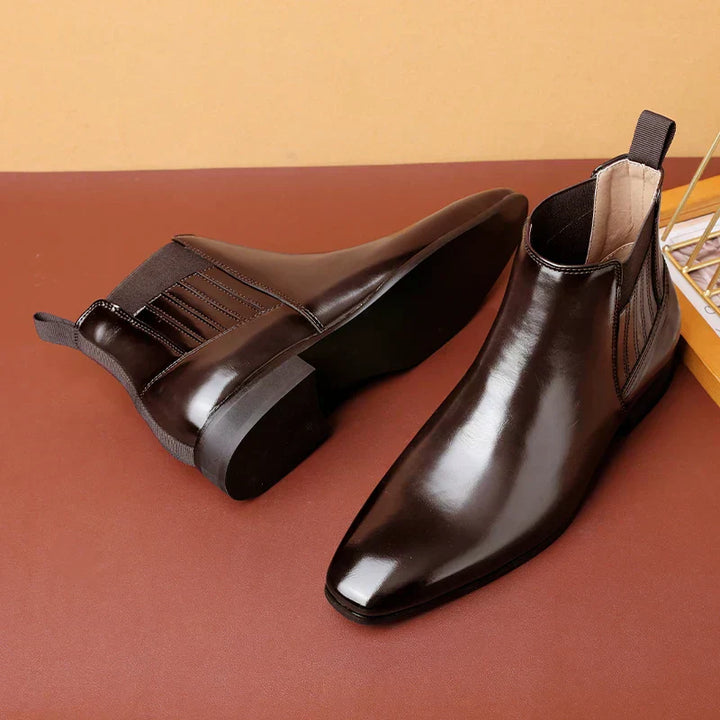 Henry | Bottines en simili cuir