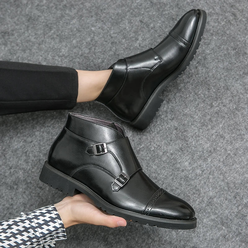Vornis™ | Bottes Double Boucle Élégantes pour Homme