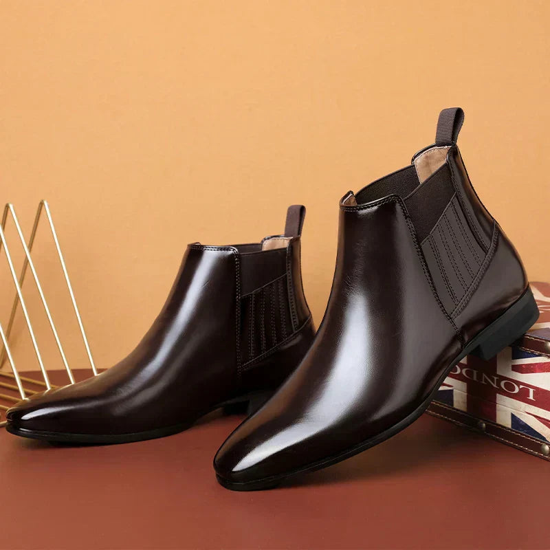 Henry | Bottines en simili cuir