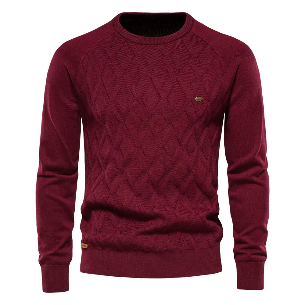 Koelman | Pull pour hommes avec motif à carreaux