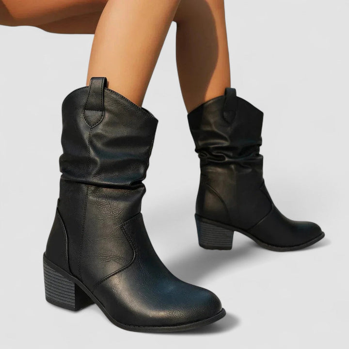 Vivian™ – Bottes Orthopédiques en Cuir