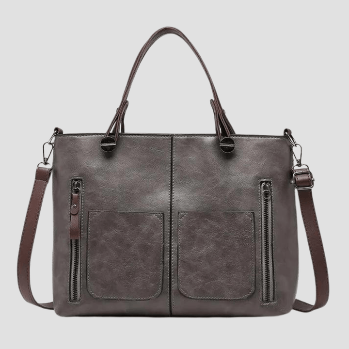 Sac à bandoulière en cuir vintage élégant