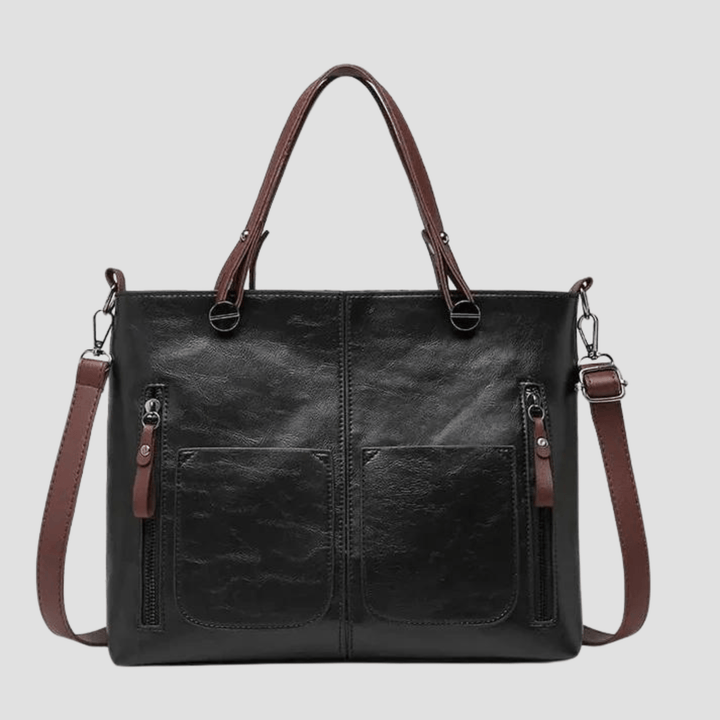 Sac à bandoulière en cuir vintage élégant