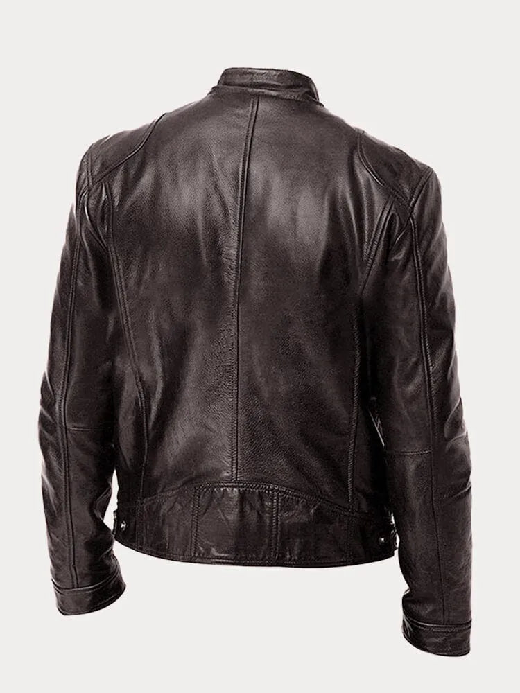 Veste en cuir