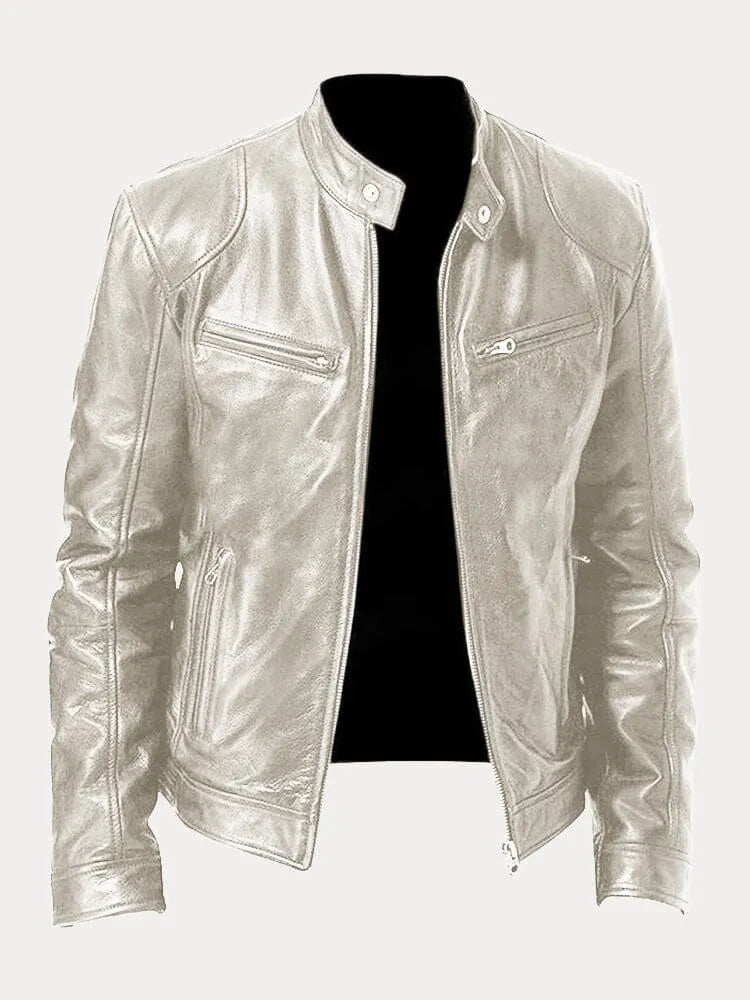 Veste en cuir