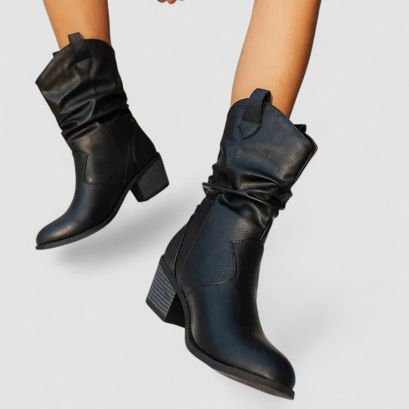 Vivian™ – Bottes Orthopédiques en Cuir