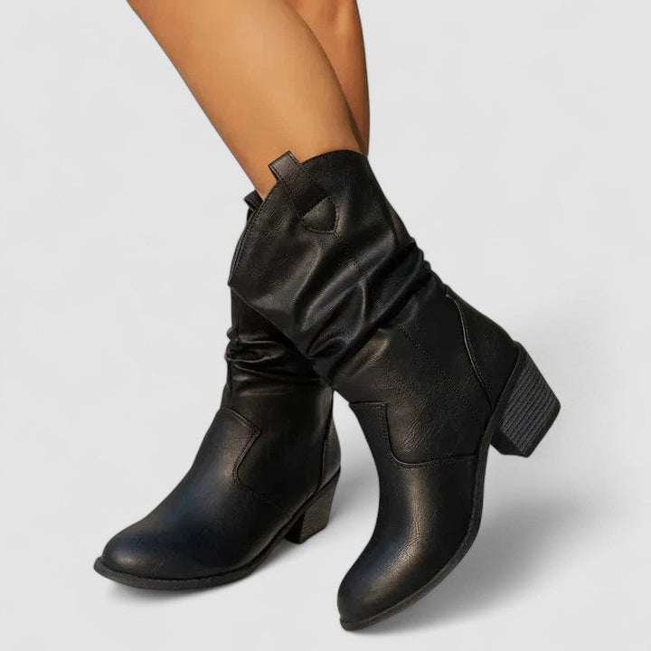 Vivian™ – Bottes Orthopédiques en Cuir