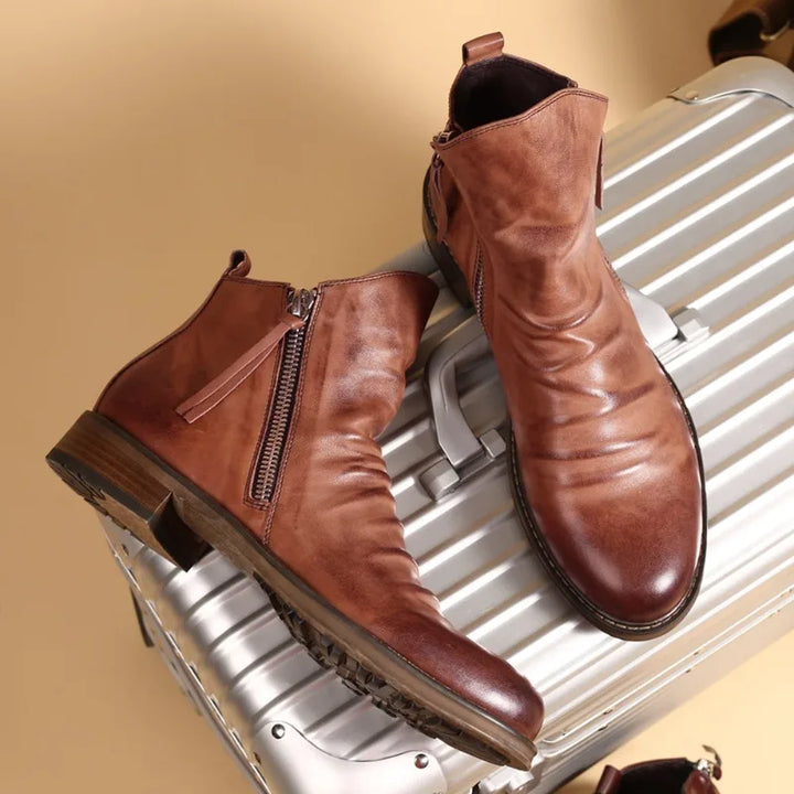 Owen | Bottines Chelsea en cuir