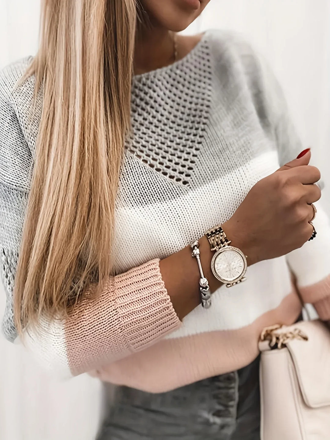 Yuna™ | Pull en Maille Découpé