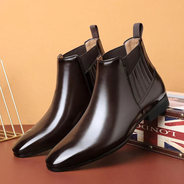 Henry | Bottines en simili cuir