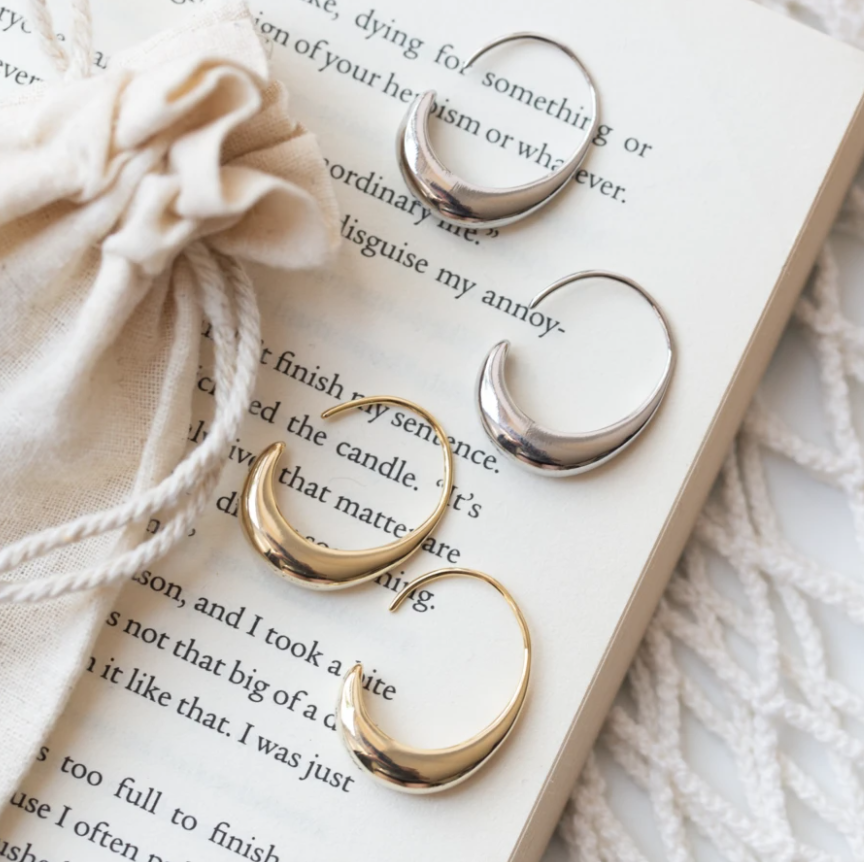Lucia™ | Boucles d'oreilles luxueuses en or et argent ornées de pierres précieuses