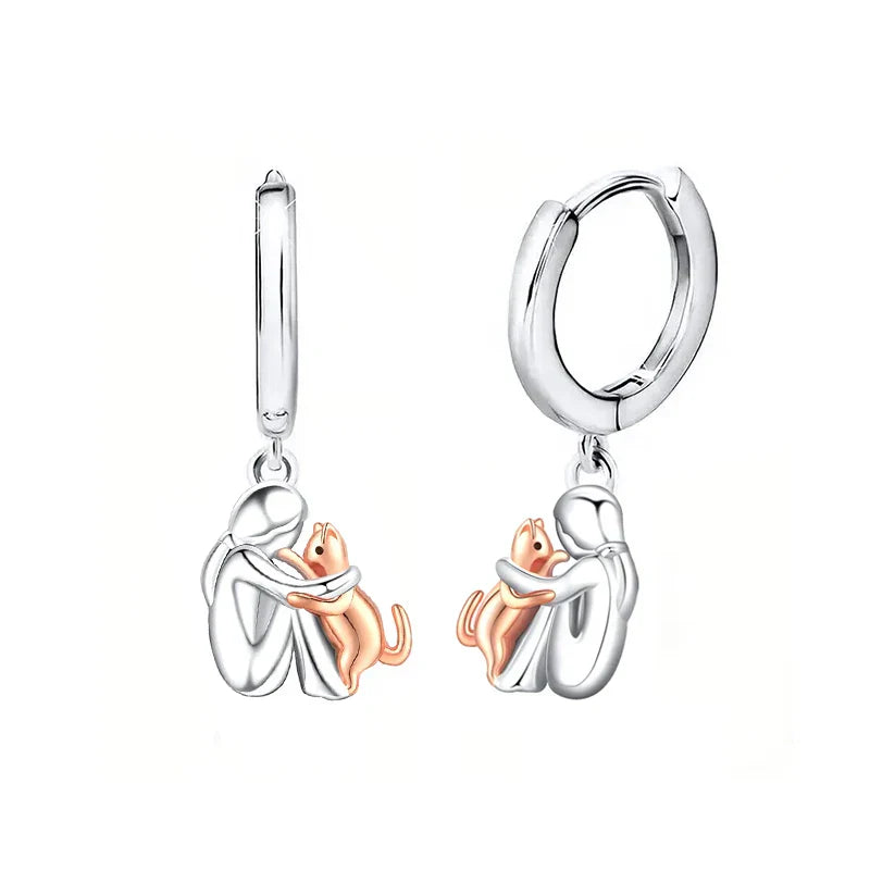 ISLA | BOUCLES D'OREILLES EN ÉTREINTE DE CHAT