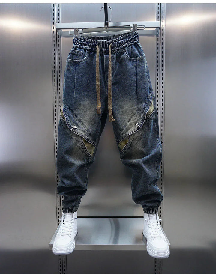 Laurent™ | Pantalons Baggy en Denim avec Ceinture
