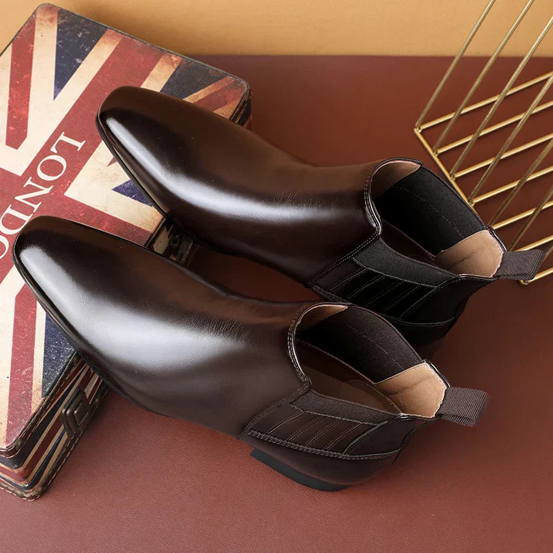 Henry | Bottines en simili cuir