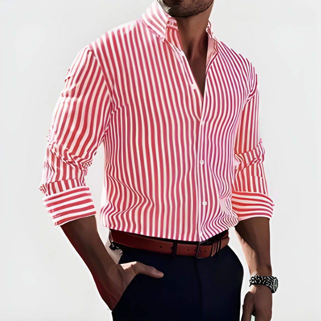 Savrani™ | Chemise Confidence à rayures