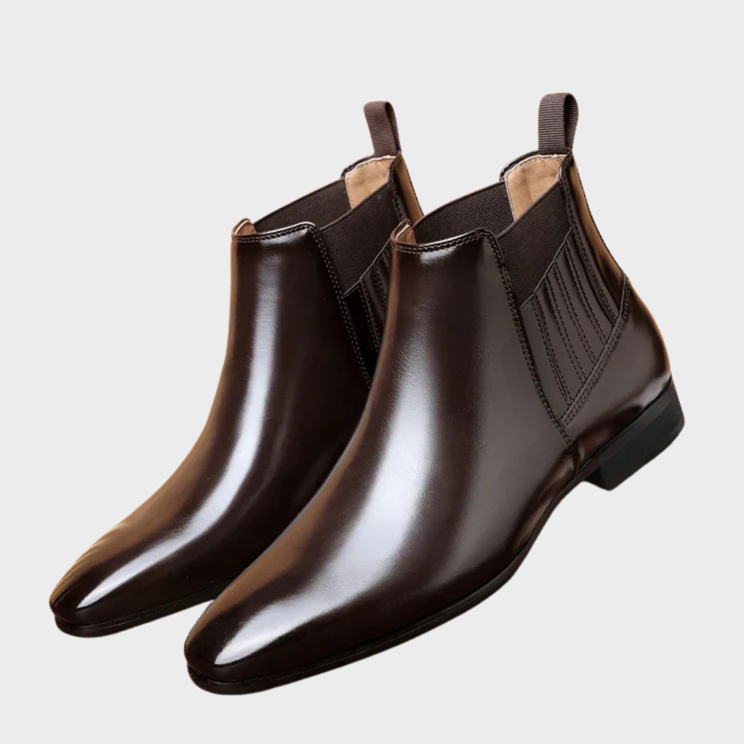 Henry | Bottines en simili cuir