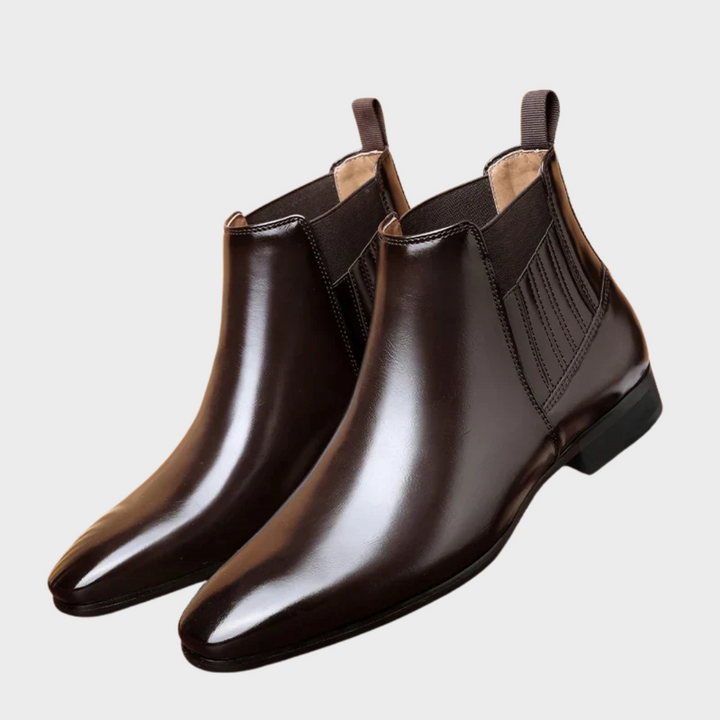Henry | Bottines en simili cuir